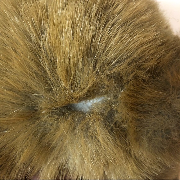 24K Polar Puff Special Effects 5718 Deedee Brown Bear 13" Plush Bow Ear Tag 1989 - Picture 8 of 16